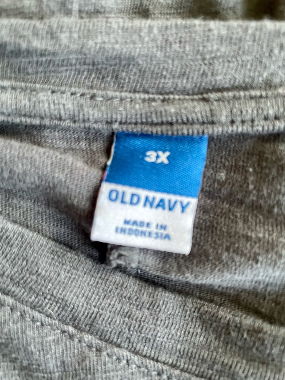 Old Navy Gray Short Sleeve T-Shirt Dress - Picture 5 of 6